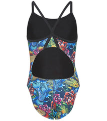 Sporti Irezumi Koi Thin Strap One Piece Swimsuit Youth (22-28)