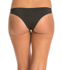 Hurley Women's One & Only Solids Strap Side Bikini Bottom