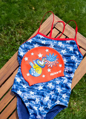 Sporti x Alex & Gretchen Walsh Peace Love & Swimming Silicone Swim Cap