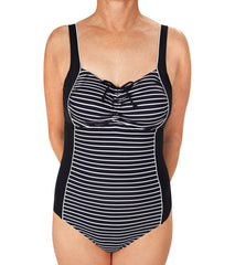 Amoena Women's Infinity Pool Half Bodice One Piece Swimsuit (C/D/DD Cup)