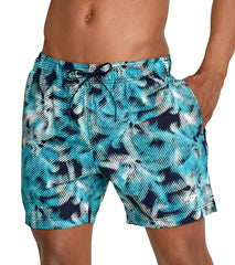Speedo Men's 16" Printed Palm Swim Trunks