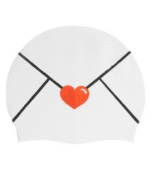 Sporti Limited Edition Love Letter Silicone Swim Cap