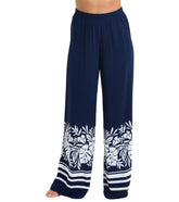 La Blanca Women's Beach Bungalow Palazzo Cover Up Pants