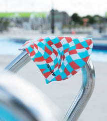 Sporti x Gretchen Walsh Liquified Checks Silicone Swim Cap