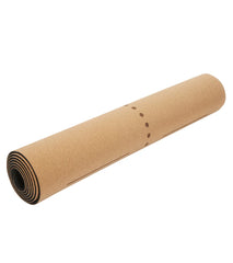 Everyday Yoga Alignment Cork Yoga Mat 72 x 26 Inch 5mm