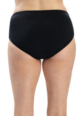 Dolfin Women's Aquashape Solid Conservative Brief Bikini Bottom