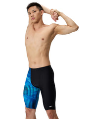 Speedo Men's Linear Lava Jammer Swimsuit