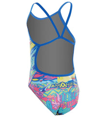 Amanzi Girls' Fly Away One Piece Swimsuit