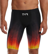 TYR Men's Shockwave High Waist Jammer Tech Suit Swimsuit