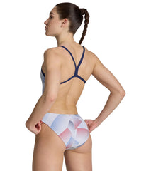 Arena Women's Halftone Challenge Back One Piece Swimsuit