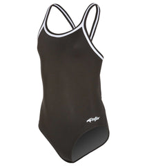Dolfin Solid Youth DBX Back One Piece Swimsuit