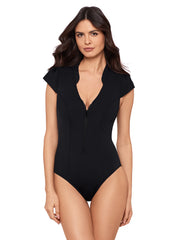 Magicsuit by Miraclesuit Women's Scuba Clara One Piece Swimsuit
