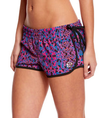Hurley Women's Phantom Block Party Mosaic 2.5" Beachrider Boardshort