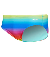 Sporti HydroLast Rainbow Tie-Dye Swim Brief Swimsuit