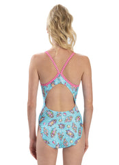 Dolfin Uglies Women's Splish Splash V-2 Back One Piece Swimsuit