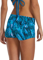 TYR Women's Prismatic Della Boyshort Bikini Bottom