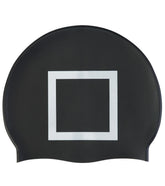 Sporti Limited Edition Swim Game Square Silicone Swim Cap