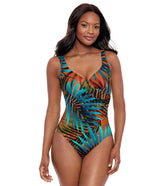 Miraclesuit Women's Tamara Tigre It's A Wrap One Piece Swimsuit