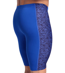 Arena Men's Abstract Tiles Jammer Swimsuit