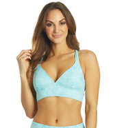 TYR Women's Boho Floral Madeline Bralette Bikini Top