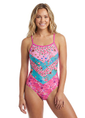 Sporti Daydream Whimsy Thin Strap One Piece Swimsuit (22-44)