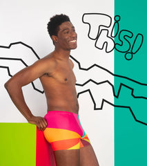 Sporti x She Is This Limited Edition Melanin Square Leg Swimsuit