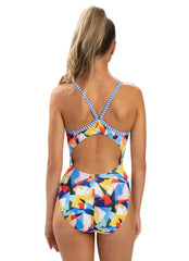 Dolfin Uglies Women's Impact V-2 Back One Piece Swimsuit