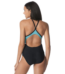 Speedo Women's Thin Strap Quantum One Piece Swimsuit