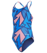 Sporti Spiffiez Comic Effects Thin Strap One Piece Swimsuit Youth (22-28)