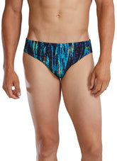 TYR Men's Aurora Durafast Elite Brief Swimsuit