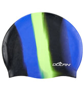 Dolfin Color Burst Silicone Swim Cap