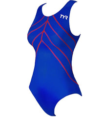 TYR Aquapel Female Zipperback Tech Suit Swimsuit