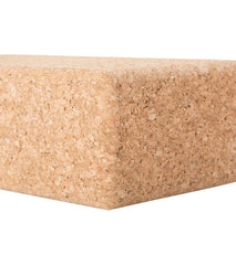 Jade Yoga Cork Yoga Block 3 Inch
