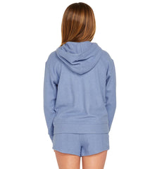 Volcom Girls' Lil Zip Fleece Hoodie (Big Kid)