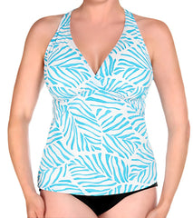 Jantzen French Palm D/DD Tankini Top