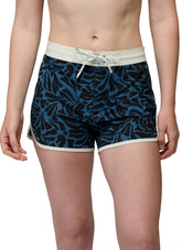 prAna Women's La Jolla Black Seaweed Board Short