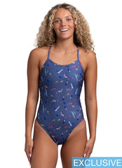JOLYN Women's Perry Oceanic One Piece Swimsuit