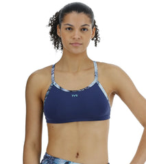 TYR Women's Solid Diamondfit Bikini Top