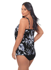 Miraclesuit Women's Plus Size Fiore Di Luna Mirage Tankini Top