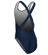 Sporti Wide Strap Cross Back One Piece Swimsuit Youth (22-28)