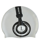 Sporti Headphone Silicone Swim Cap