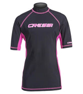 Cressi Girls' Classic Short Sleeve Rashguard (7yrs-15yrs)