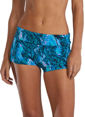 TYR Women's Prismatic Della Boyshort Bikini Bottom