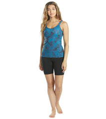 Everyday Yoga Tie Dye Radiant Strappy Back Support Tank