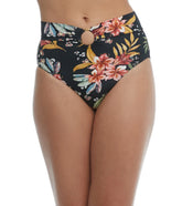Body Glove Women's Incognito Woodstock High Waisted Bikini Bottom