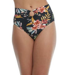 Body Glove Women's Incognito Woodstock High Waisted Bikini Bottom