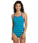 Arena Women's Ride The Wave Light Drop Back One Piece Swimsuit