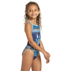 Sporti Granny Sweater Llamakah Thin Strap One Piece Swimsuit Youth (22-28)