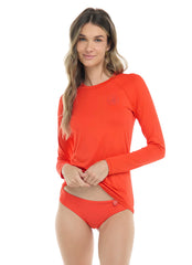 Body Glove Women's Smoothies Sleek Long Sleeve Rash Guard