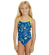 Sporti Granny Sweater Dancing Dreidel Thin Strap One Piece Swimsuit Youth (22-28)